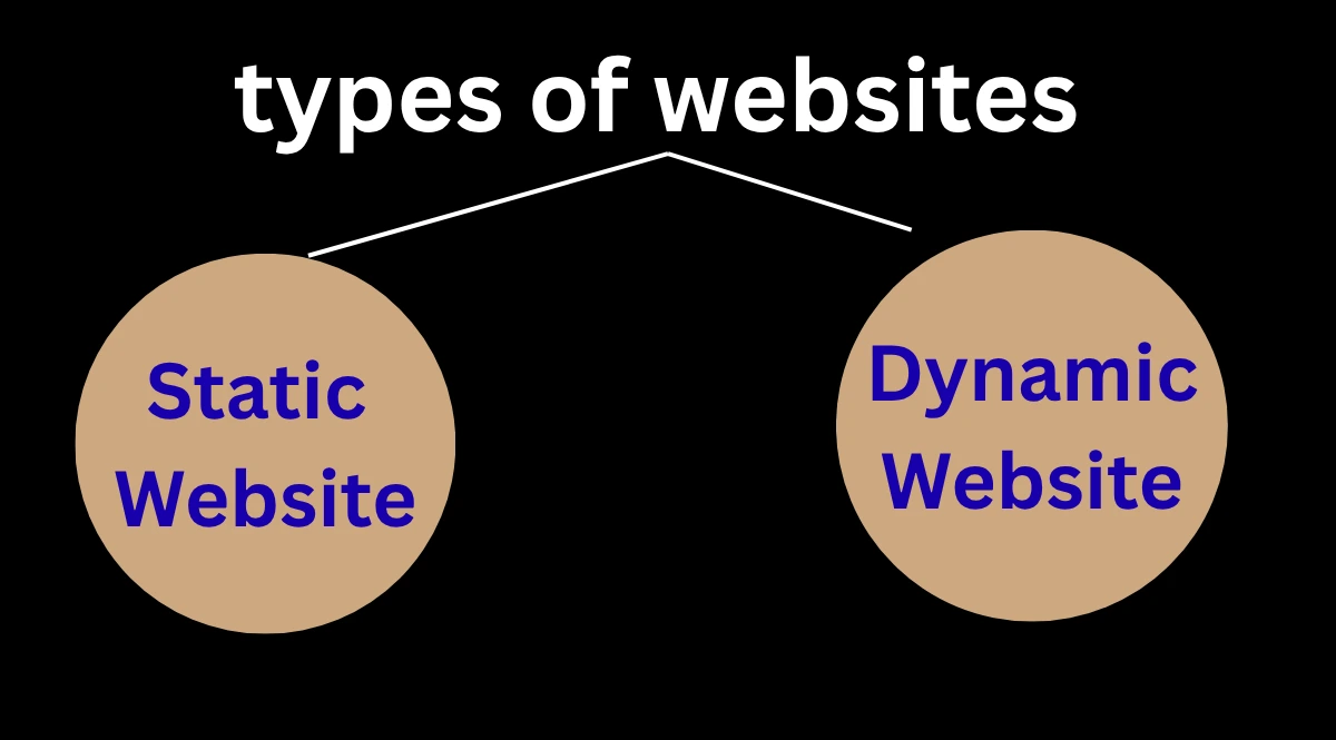 types of websites static and dynamic in hindi